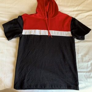 BLACK HOODED TEE - NEW!!